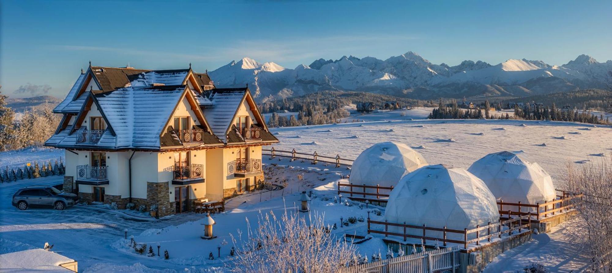 Willa Pasieka Apartamenty Domki Bukowina Tatrzańska Exterior foto